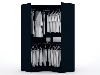 Manhattan Comfort Mulberry Wardrobe/ Armoire/ Closet - Set of 3