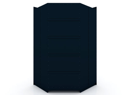 Manhattan Comfort Mulberry Wardrobe/ Armoire/ Closet - Set of 3