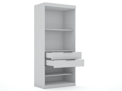 Manhattan Comfort Mulberry Wardrobe/ Armoire/ Closet - Set of 3