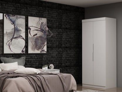 Manhattan Comfort Mulberry Wardrobe/ Armoire/ Closet