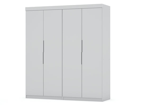 Manhattan Comfort Mulberry Wardrobe/ Armoire/ Closet - Set of 2