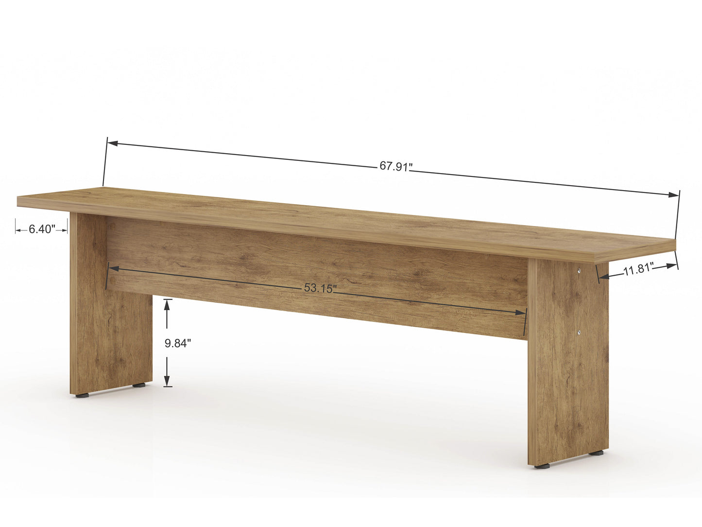 Manhattan Comfort Nomad Dining Bench