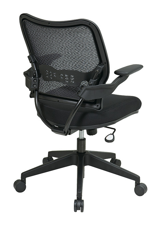 Deluxe Air Grid® Back Chair with Mesh Seat, Cantilever Arms and Angled Nylon Base