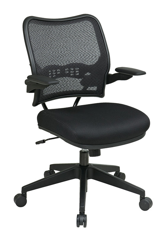 Deluxe Air Grid® Back Chair with Mesh Seat, Cantilever Arms and Angled Nylon Base