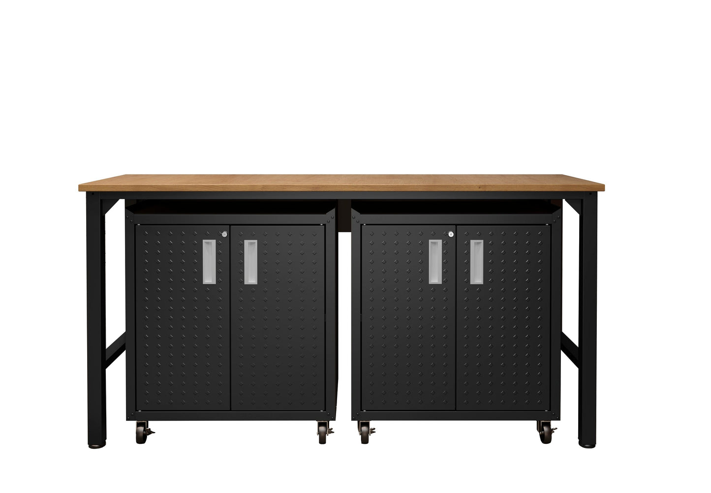 Manhattan Comfort 3-Piece Fortress Garage Set