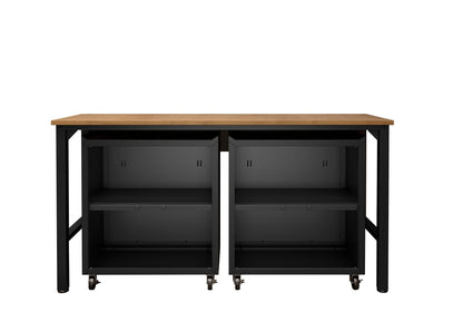 Manhattan Comfort 3-Piece Fortress Garage Set
