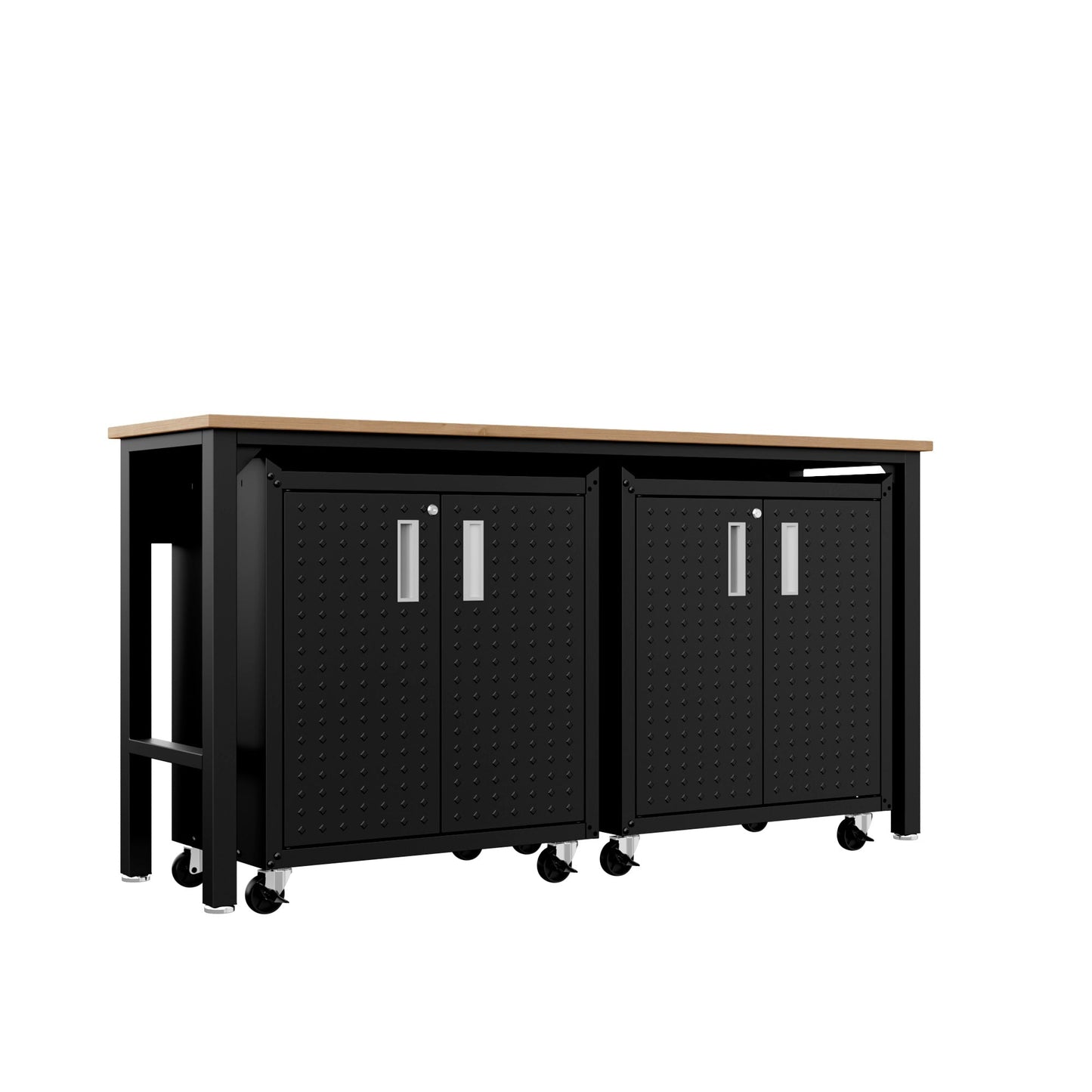 Manhattan Comfort 3-Piece Fortress Garage Set