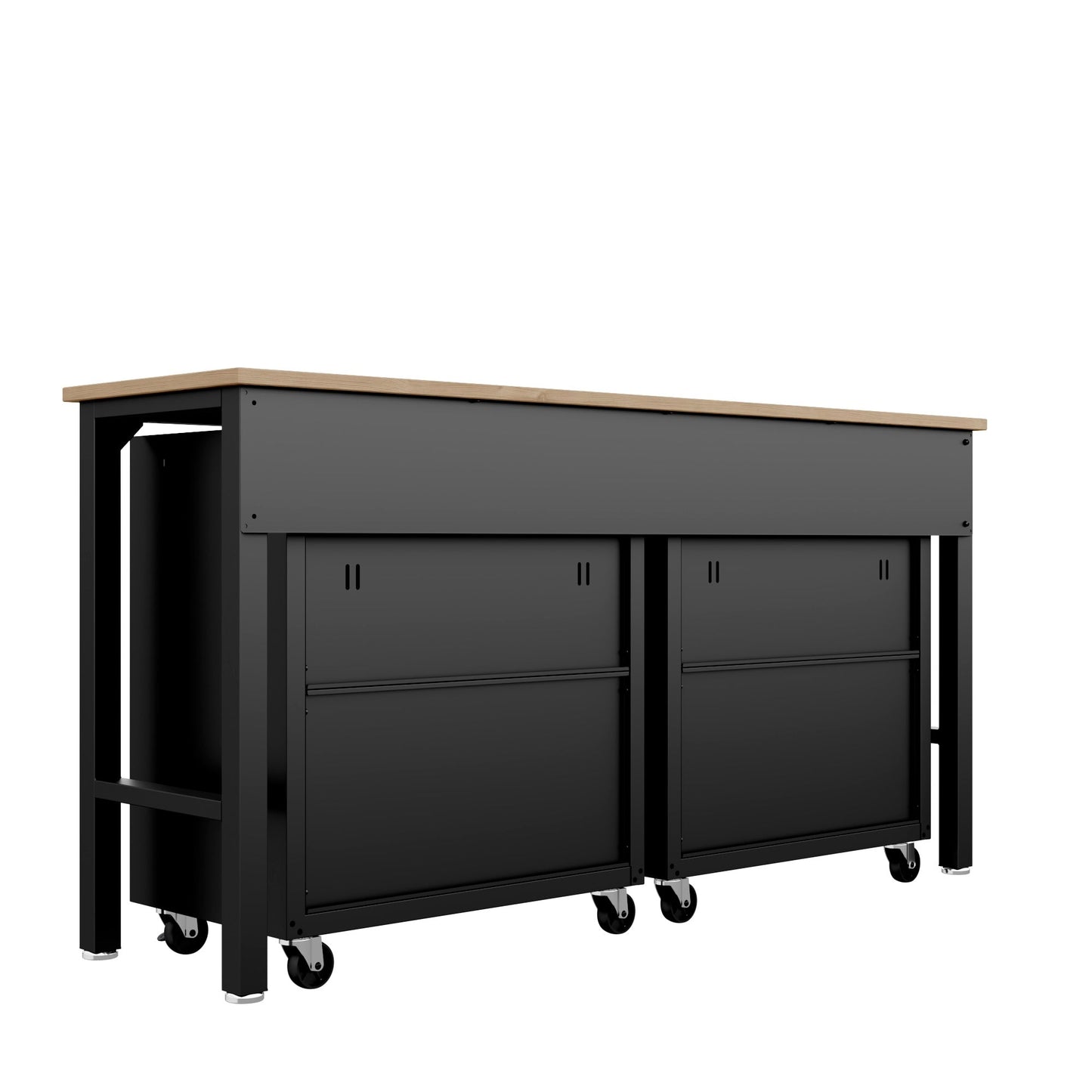 Manhattan Comfort 3-Piece Fortress Garage Set