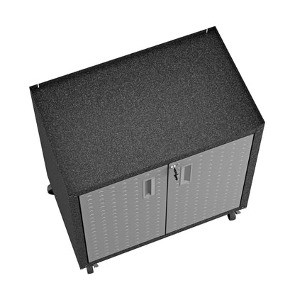 Manhattan Comfort 3-Piece Fortress Garage Set