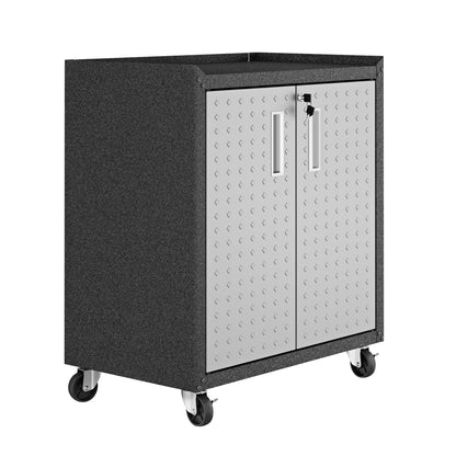 Manhattan Comfort 3-Piece Fortress Garage Set