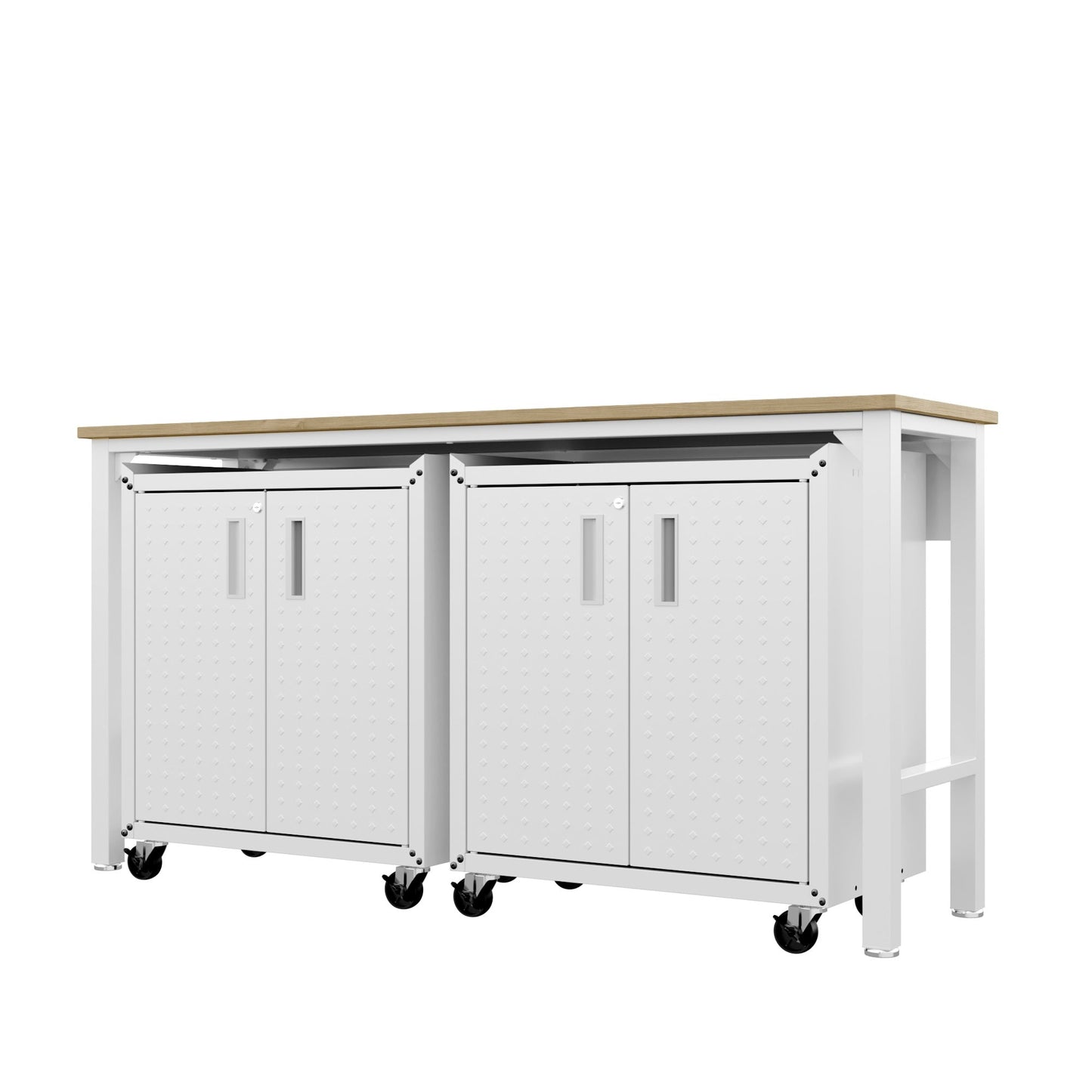 Manhattan Comfort 3-Piece Fortress Garage Set