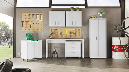 Manhattan Comfort 3-Piece Fortress Garage Set