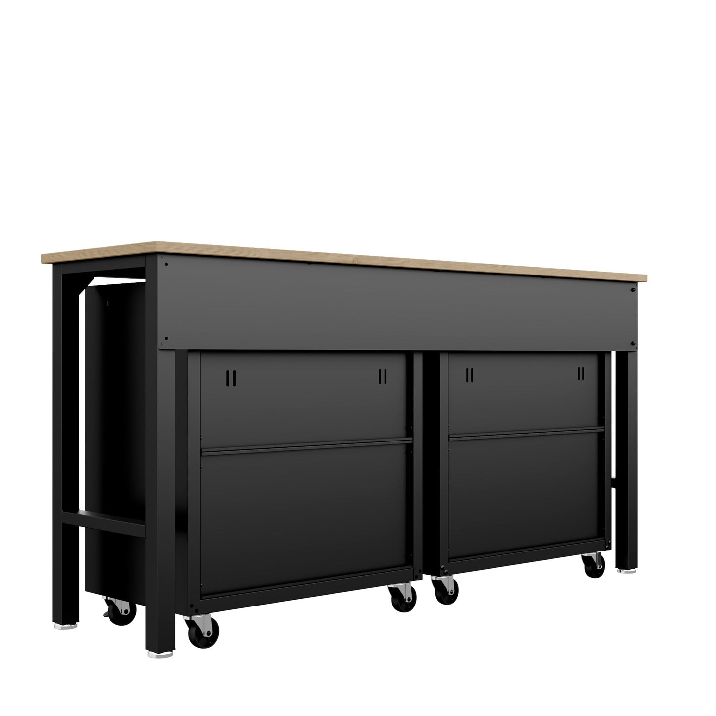 Manhattan Comfort 3-Piece Fortress Garage Set