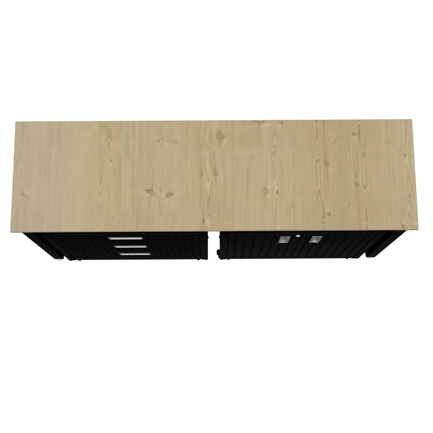 Manhattan Comfort 3-Piece Fortress Garage Set