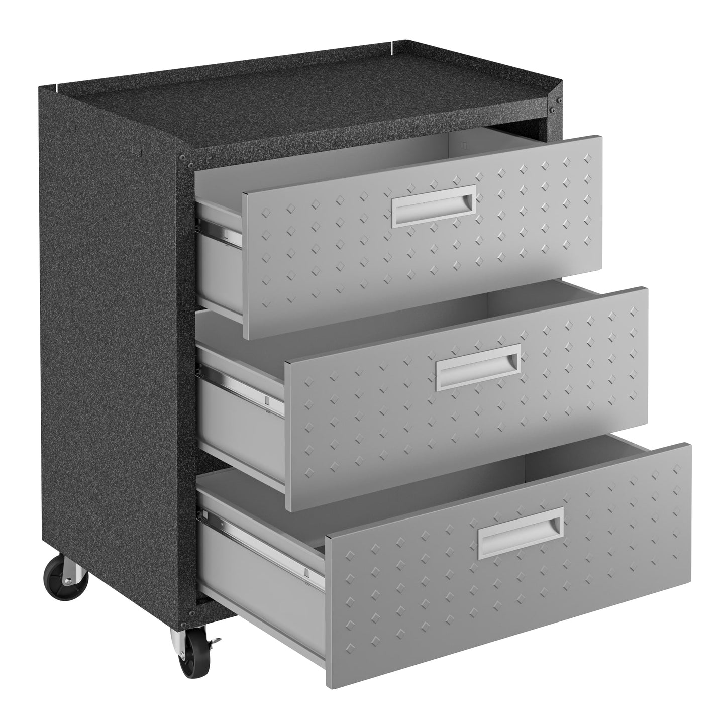 Manhattan Comfort 3-Piece Fortress Garage Set