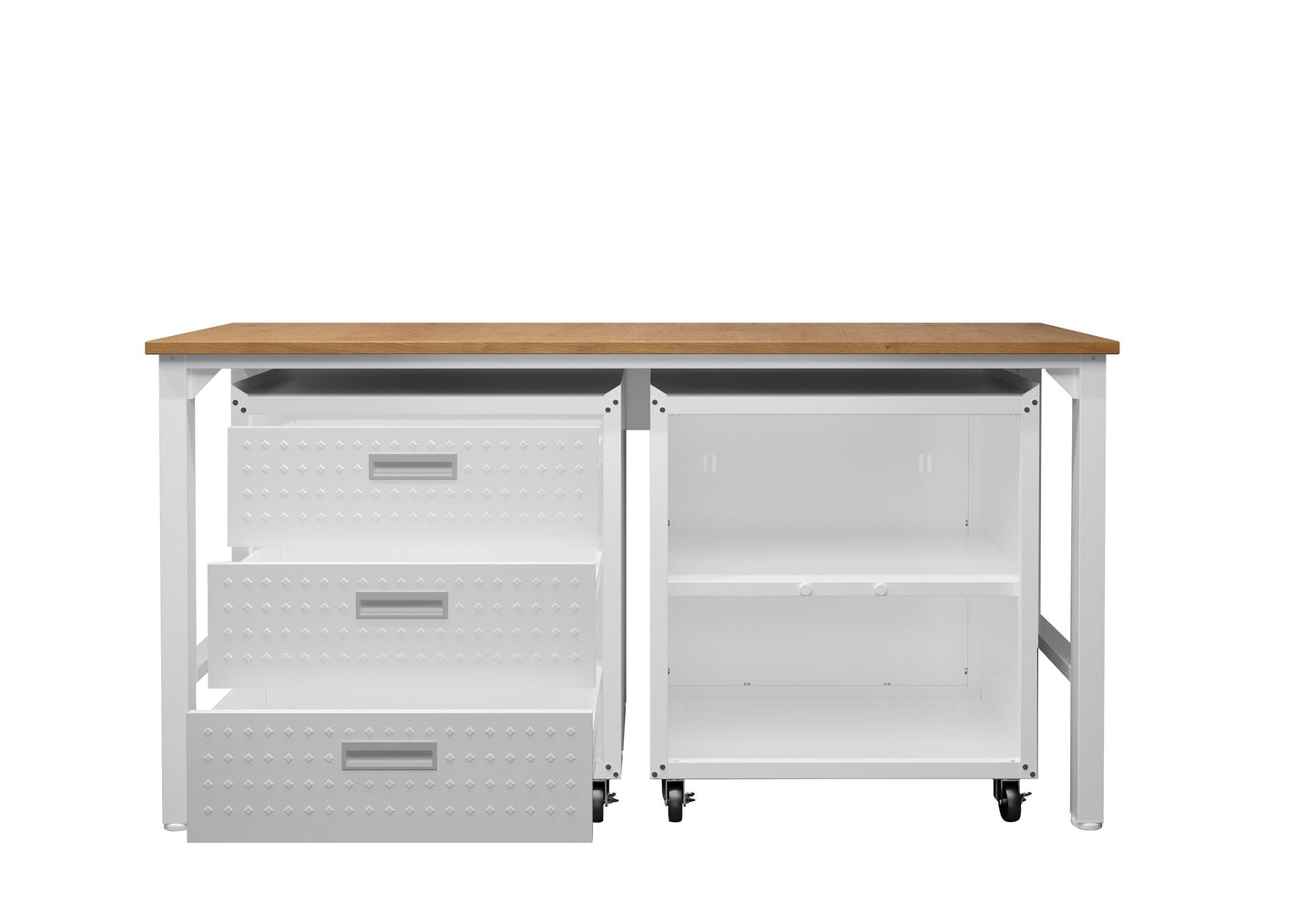 Manhattan Comfort 3-Piece Fortress Garage Set