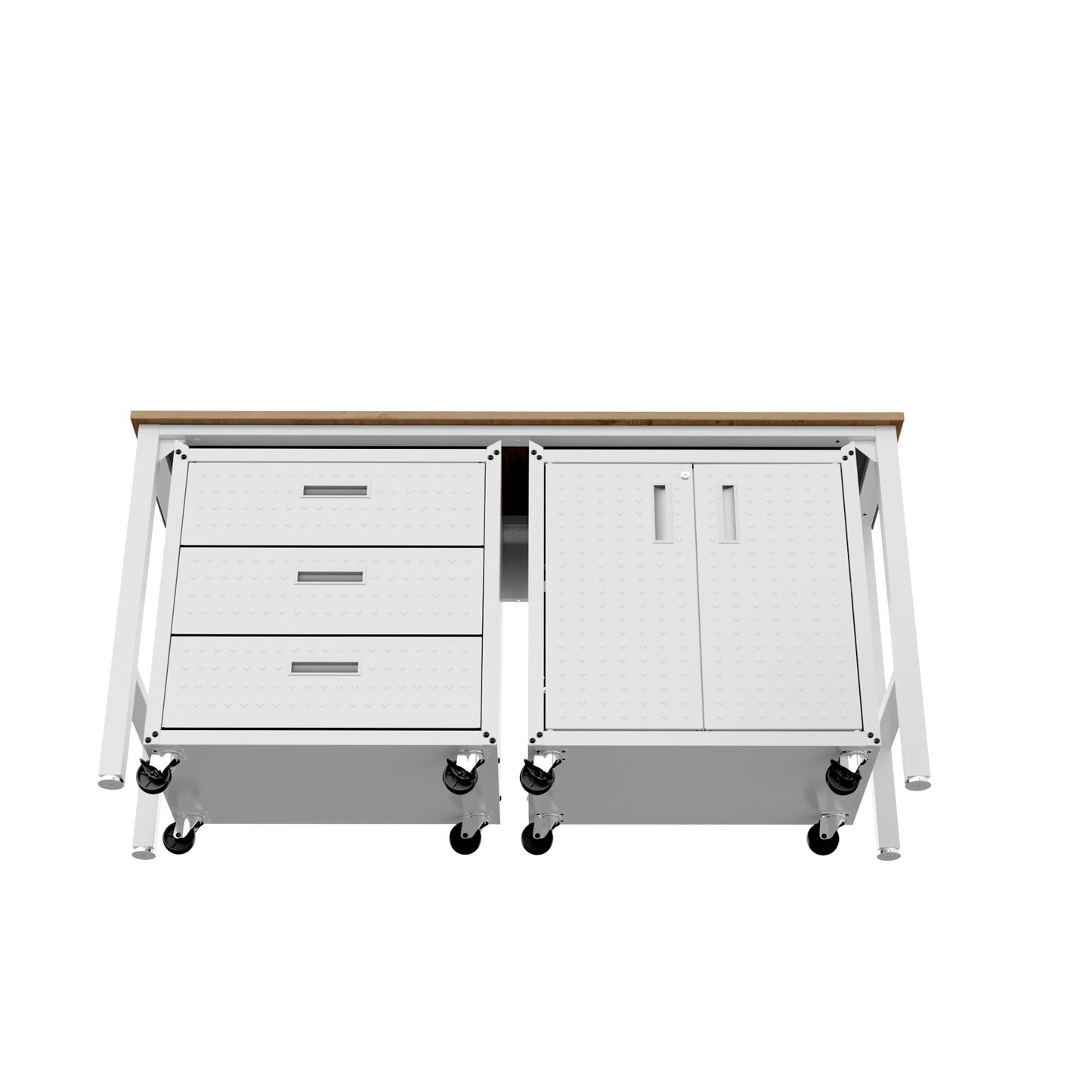 Manhattan Comfort 3-Piece Fortress Garage Set