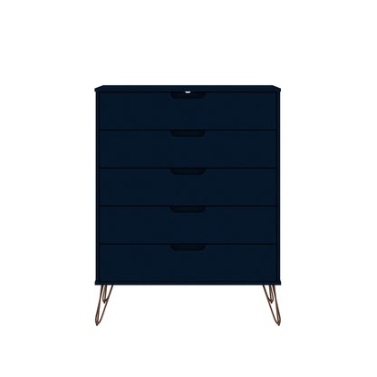 Manhattan Comfort 3-Piece Rockefeller Bedroom Dresser Set