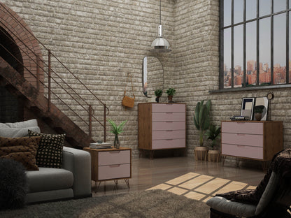 Manhattan Comfort 3-Piece Rockefeller Bedroom Dresser Set
