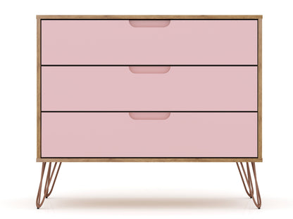 Manhattan Comfort 3-Piece Rockefeller Bedroom Dresser Set