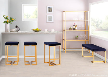 Majestic Office Furniture 26" Fixed-Height Counter Stool - Set of 2