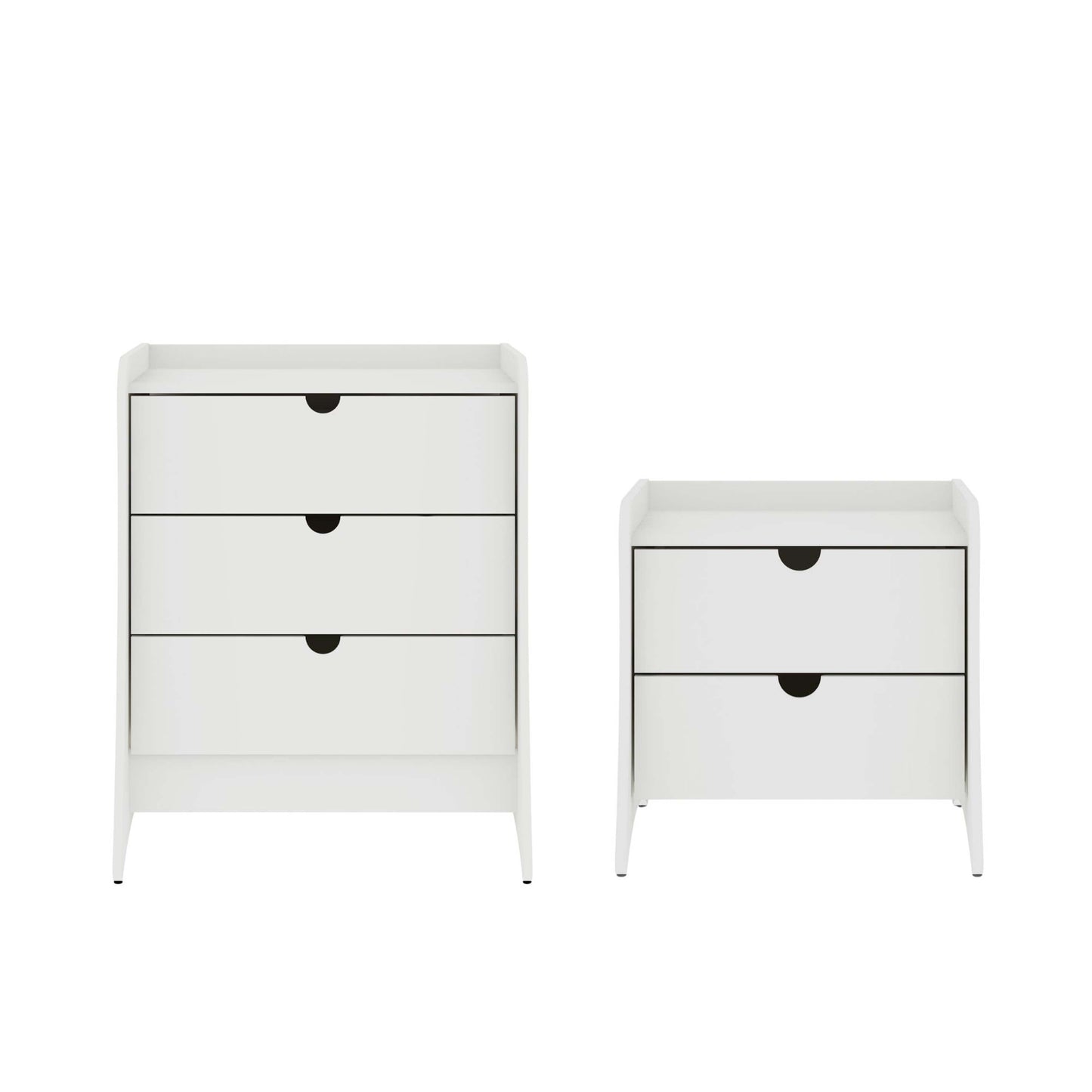 Manhattan Comfort 2-Piece Coney Dresser and Nightstand