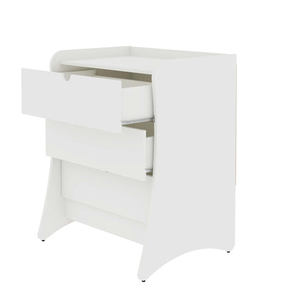 Manhattan Comfort 3-Piece Coney Dresser and 2 Nightstands