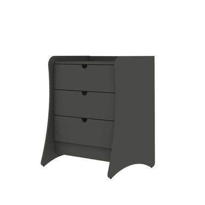 Manhattan Comfort 3-Piece Coney Dresser and 2 Nightstands