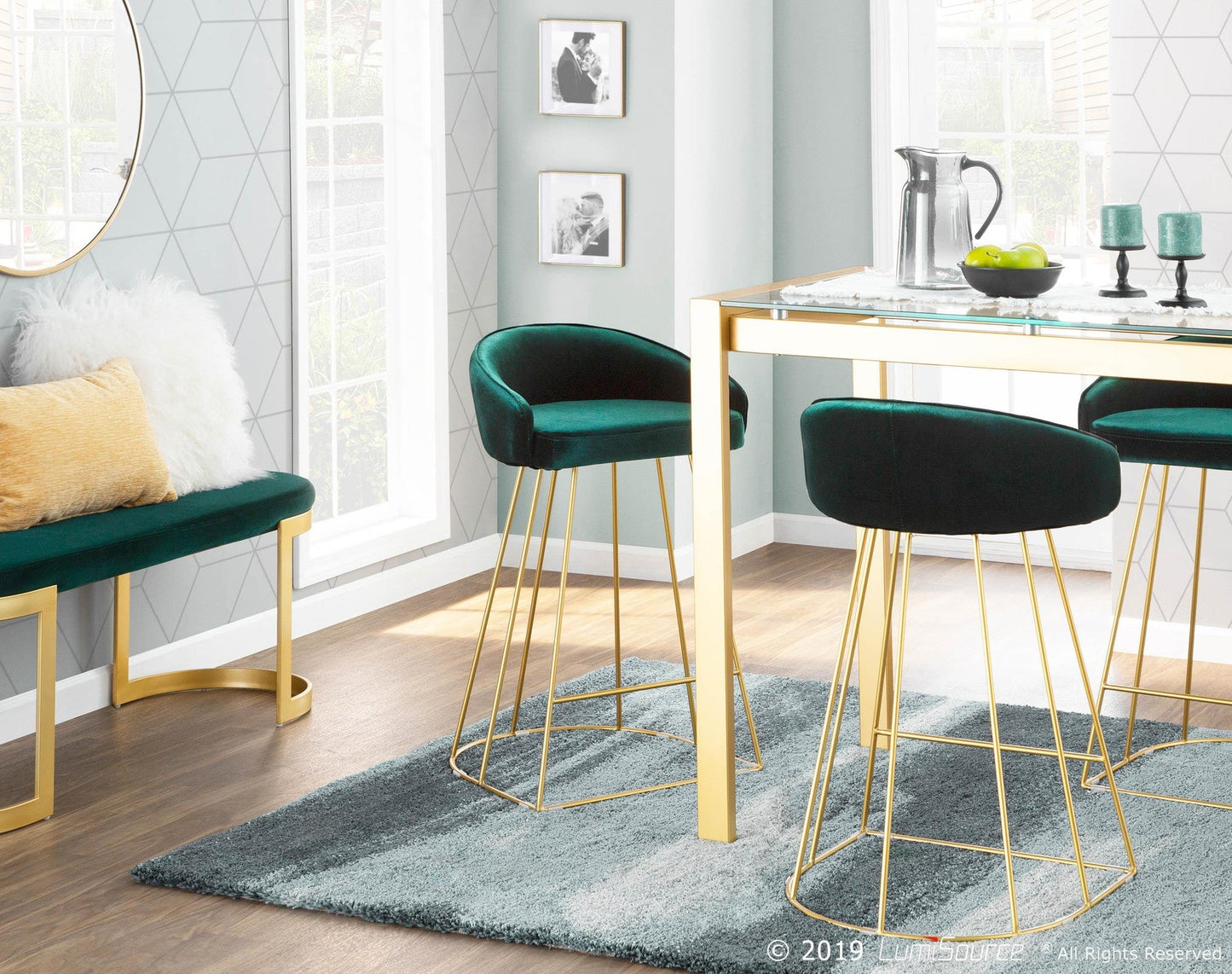 Majestic Office Furniture Counter Stool - Set of 2