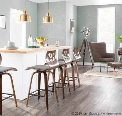 Lumisource Izzy Lounge Chair + Ottoman Set