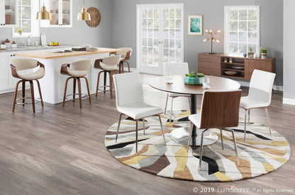 Majestic Office Furniture 24'' Fixed-Height Counter Stool - Set of 2