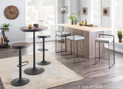 Majestic Office Furniture Adjustable Barstool - Set of 2