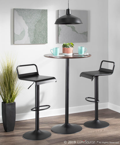 Majestic Office Furniture Adjustable Barstool - Set of 2