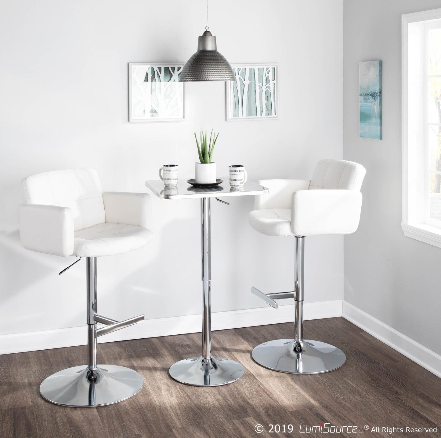 Majestic Office Furniture Adjustable Barstool