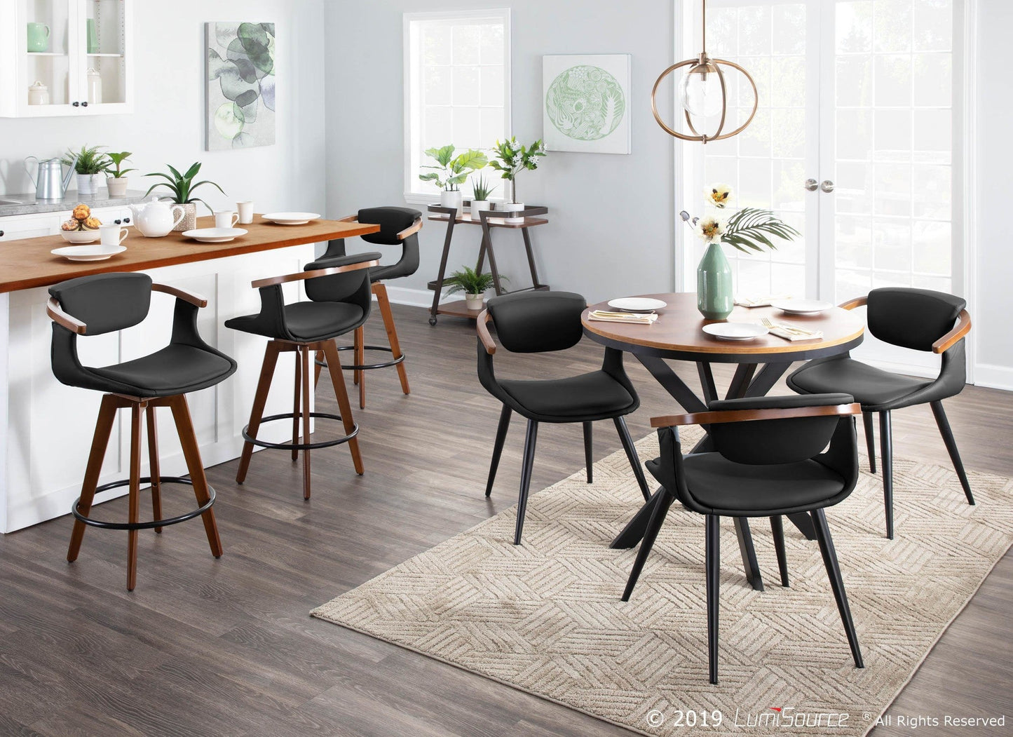Majestic Office Furniture 26" Fixed-Height Counter Stool