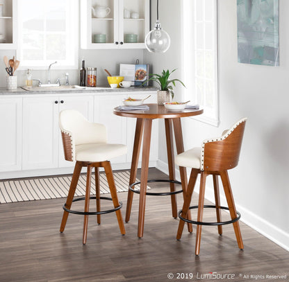 Majestic Office Furniture 26" Fixed-Height Counter Stool