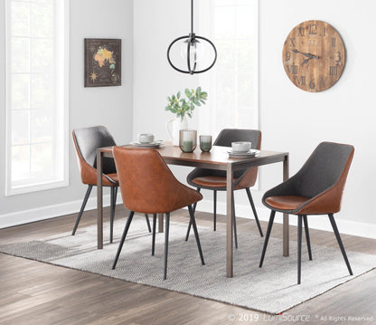 Majestic Office Furniture Two-tone Chair - Set of 2