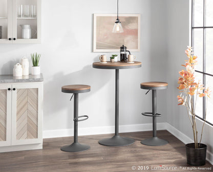 Majestic Office Furniture Adjustable Barstool - Set of 2