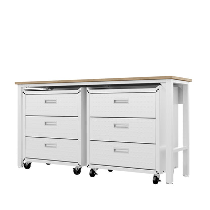 Manhattan Comfort 3-Piece Fortress Garage Set