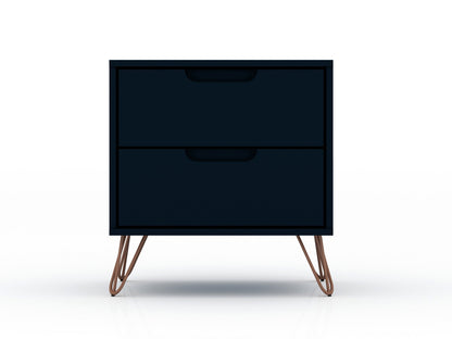Manhattan Comfort Rockefeller Nightstand - Set of 2