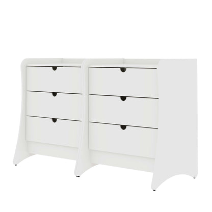 Manhattan Comfort Coney Dresser - Set of 2