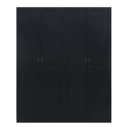 Manhattan Comfort Hopkins Storage Closet - Set of 2
