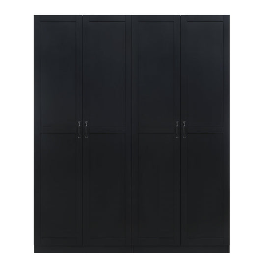 Manhattan Comfort Hopkins Storage Closet - Set of 2