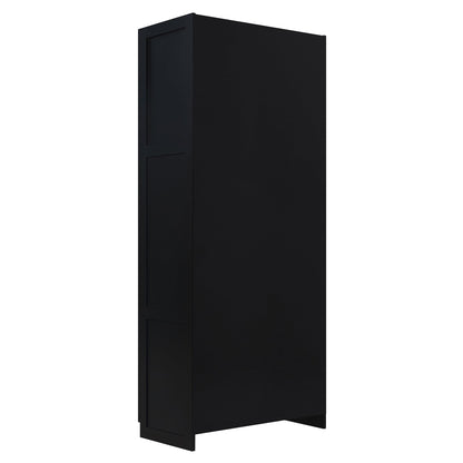 Manhattan Comfort Hopkins Storage Closet - Set of 2