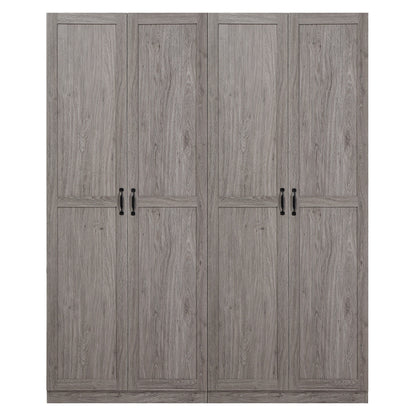 Manhattan Comfort Hopkins Storage Closet - Set of 2