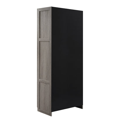 Manhattan Comfort Hopkins Storage Closet - Set of 2