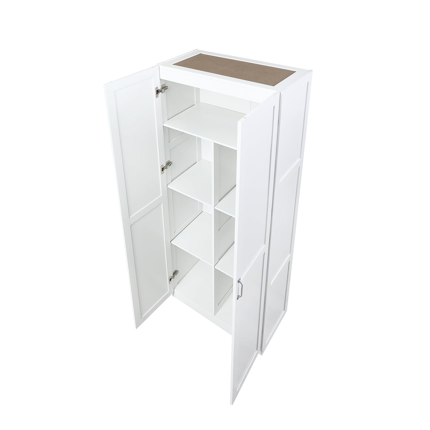 Manhattan Comfort Hopkins Storage Closet - Set of 2