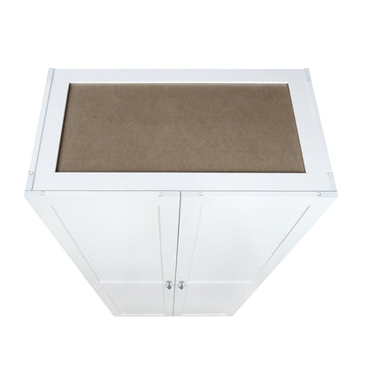 Manhattan Comfort Hopkins Storage Closet - Set of 2