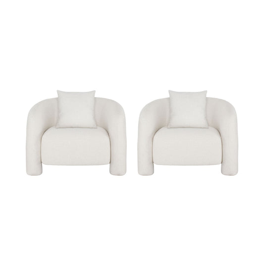 Manhattan Comfort Sylvia Accent Chair - Set of 2