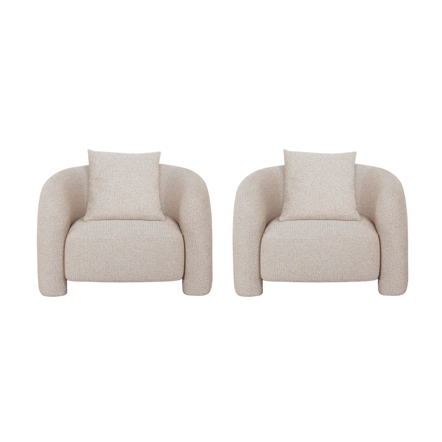 Manhattan Comfort Sylvia Accent Chair - Set of 2